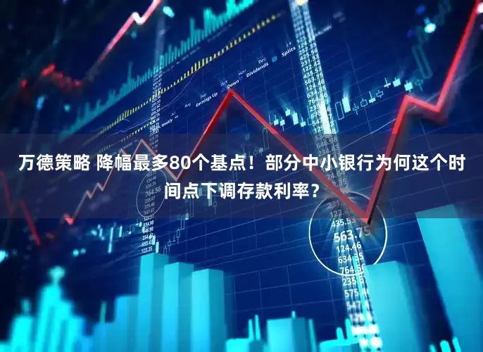 万德策略 降幅最多80个基点！部分中小银行为何这个时间点下调存款利率？